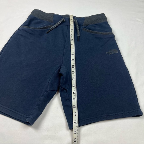 The North Face Men’s Sweat Shorts Sz Small Dark Navy Blue Elastic Waist B6 - Picture 7 of 7